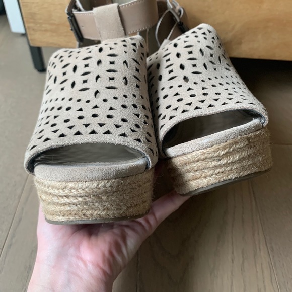 Beige Rope Wedges - Picture 11 of 11